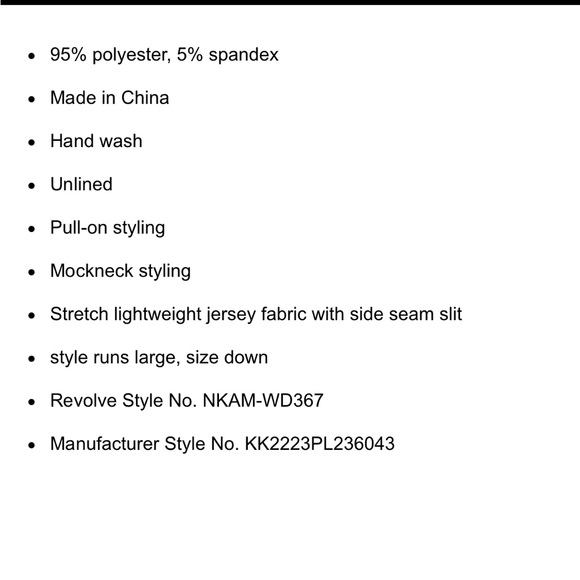 REVOLVE Turtle Halter Side Slit in Plum Norma Kamali - Picture 3 of 3